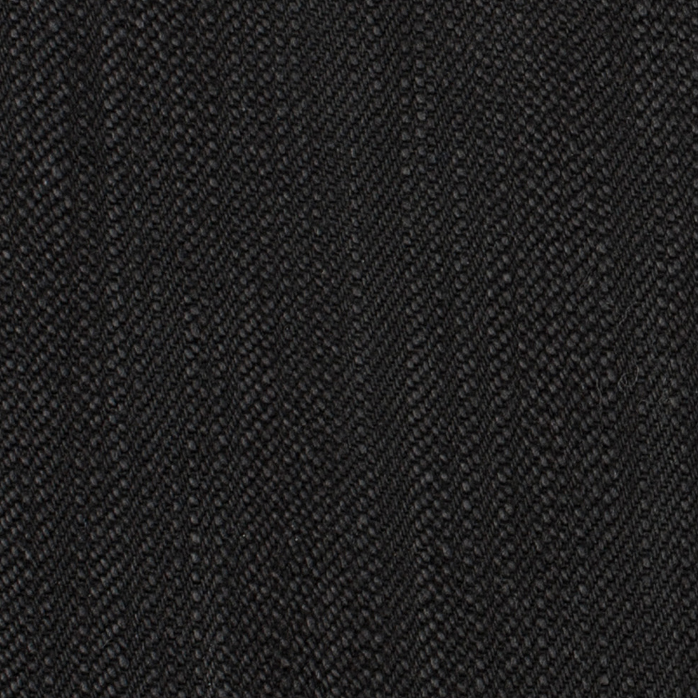 Black Cotton Selvedge Denim - 16oz - Detail
