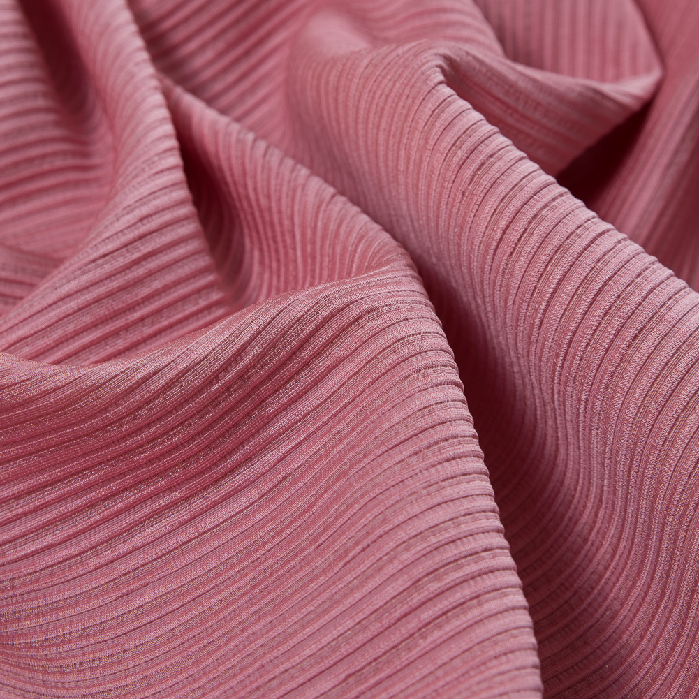 Pink Icing Textural Ottoman - Detail
