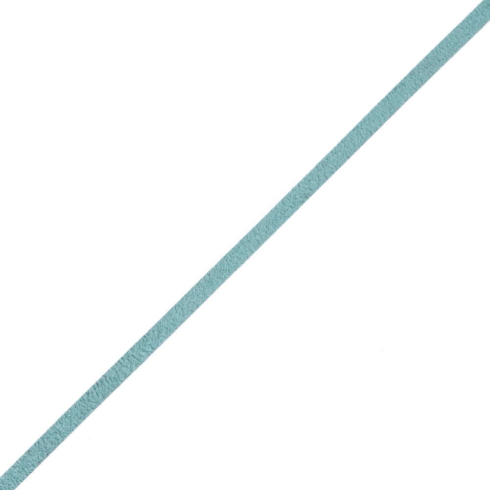Beryl Green Faux Suede Cord/Ribbon - 0.2
