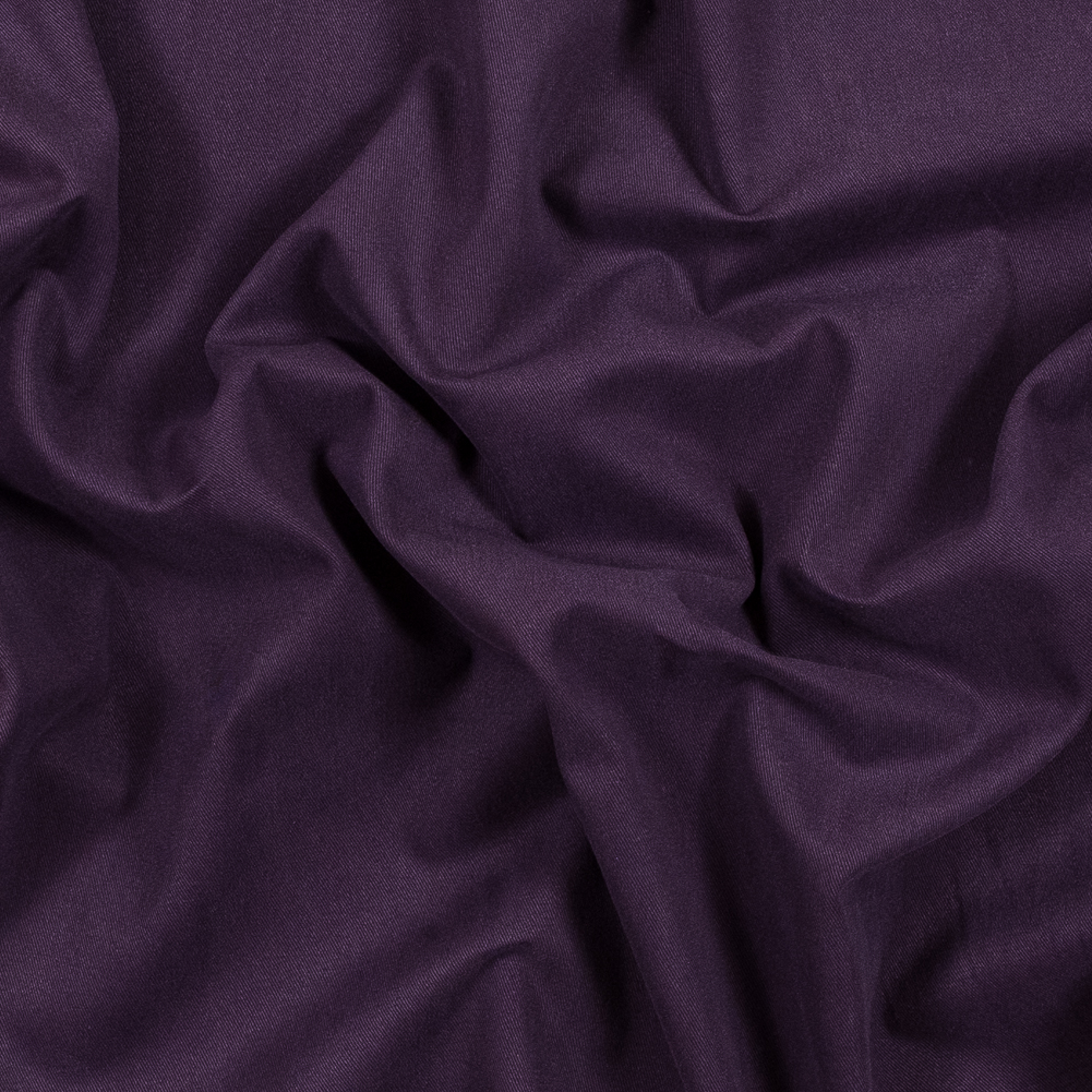 Royal Purple Brushed Cotton Twill