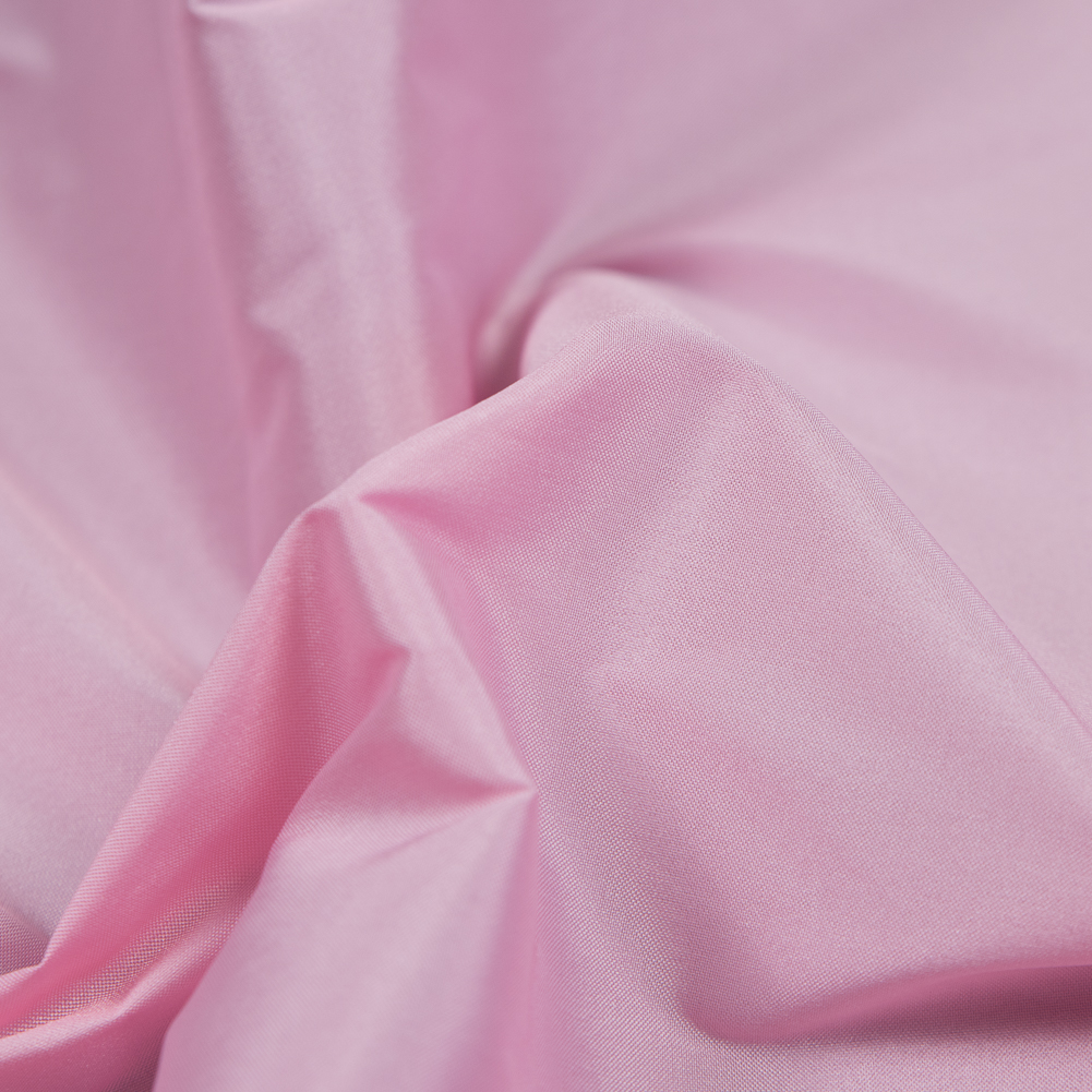 Pink Plain Dyed Polyester Taffeta - Detail