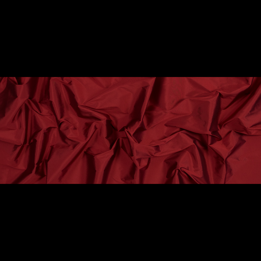 Tango Red Plain Dyed Polyester Taffeta - Full