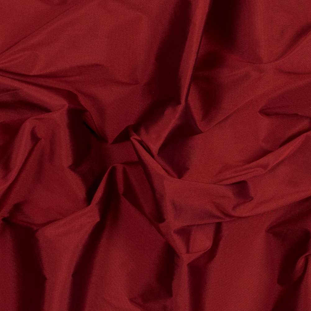 Tango Red Plain Dyed Polyester Taffeta