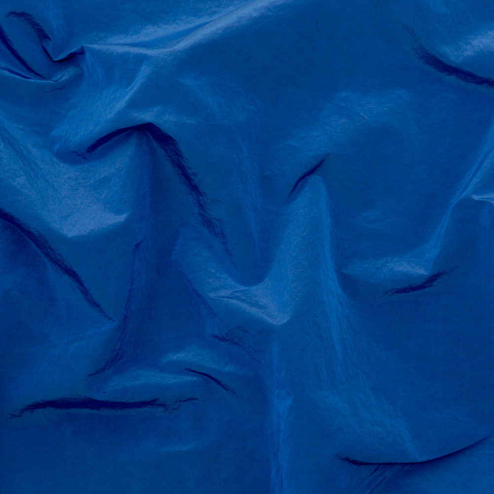 Rag & Bone Olympian Blue Wrinkled Polyester Taffeta