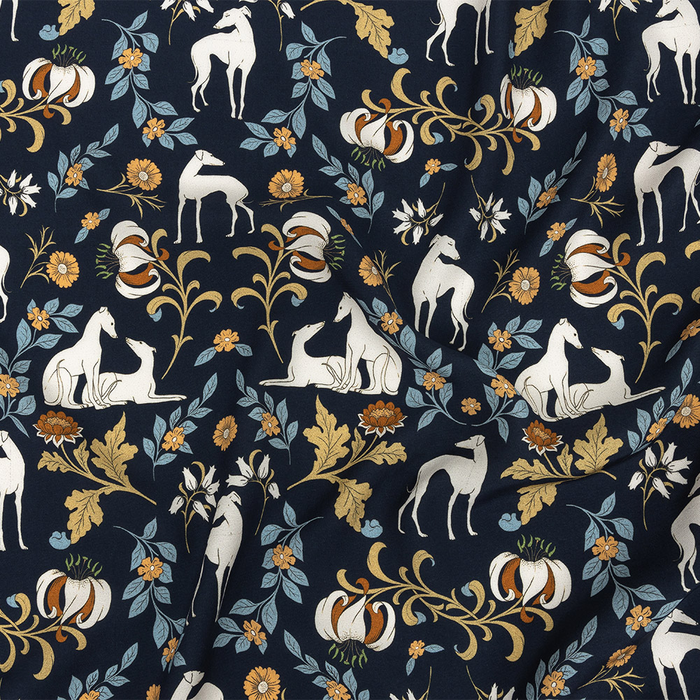 Mood Exclusive Fae Hounds Viscose Twill