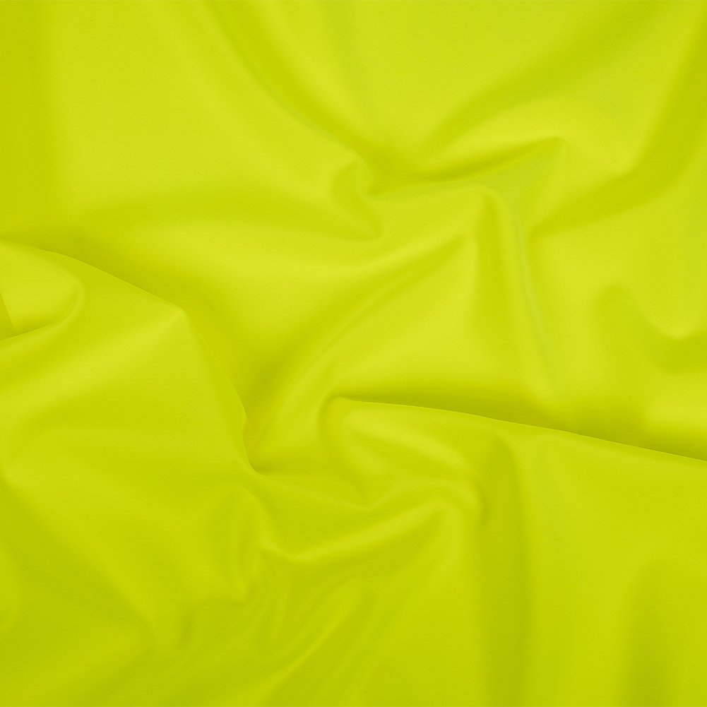 Neon Yellow UV Protective Compression Swimwear Tricot with Aloe Vera Microcapsules