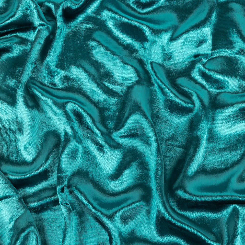 Larkspur Silk and Rayon Penne Velvet