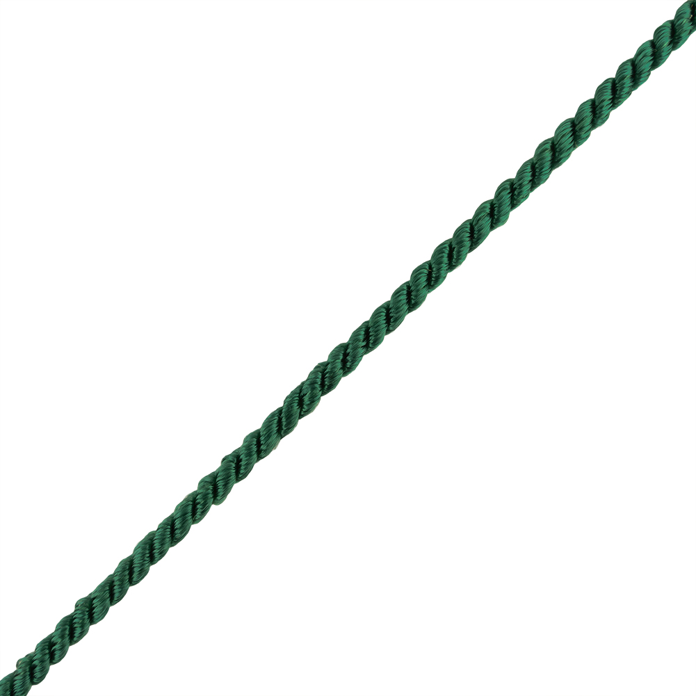 Teal Cotton Blend Twisted Cord - 3mm