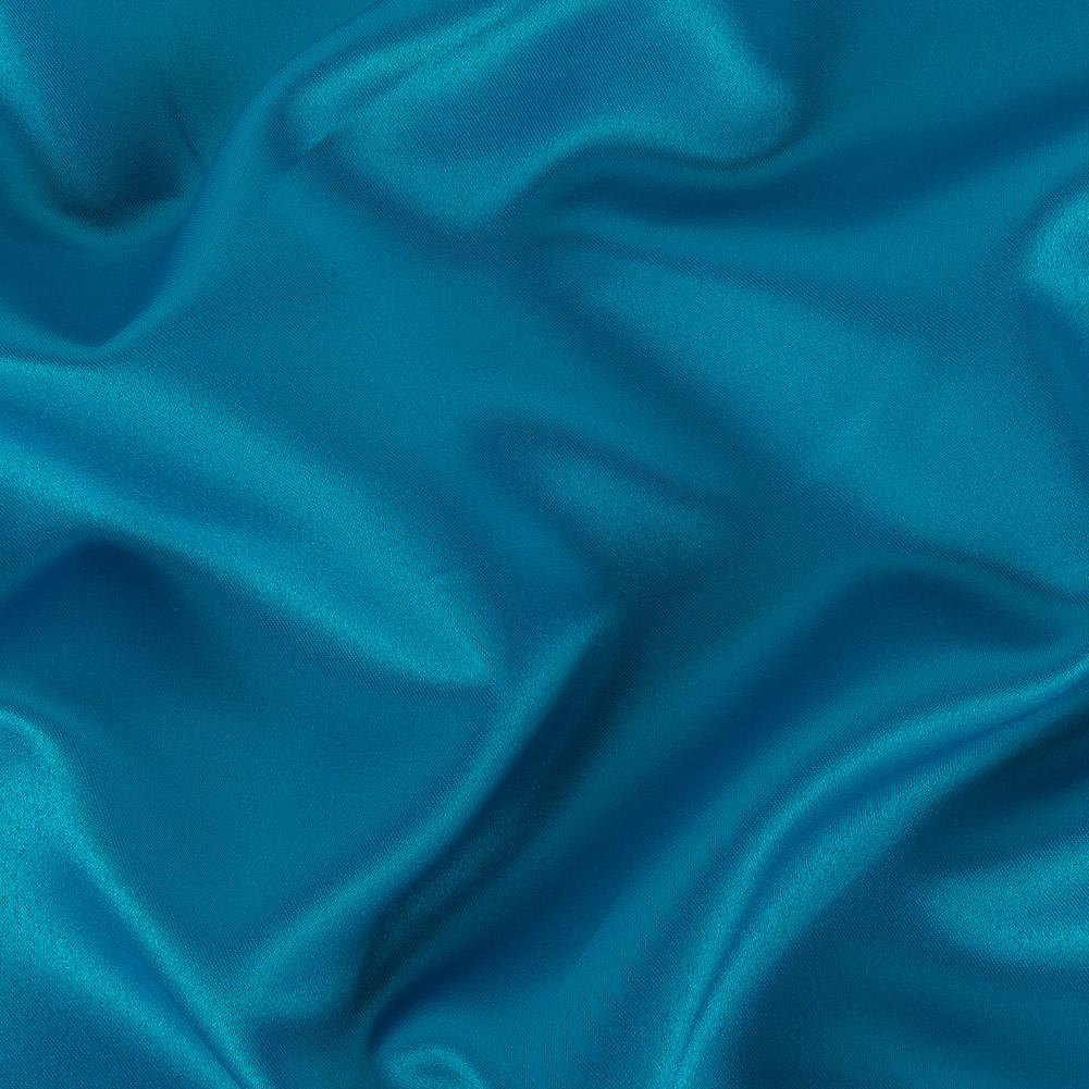 Blue Brilliant Colors Polyester Satin