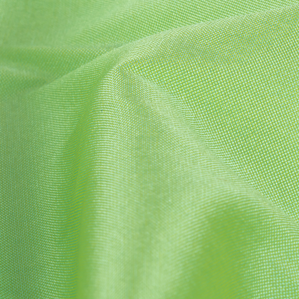 Bellamy Seafoam Plain Dyed Polyester Taffeta - Detail