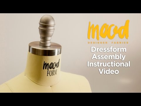 Mood Brand Dressform Assembly Instructional Video