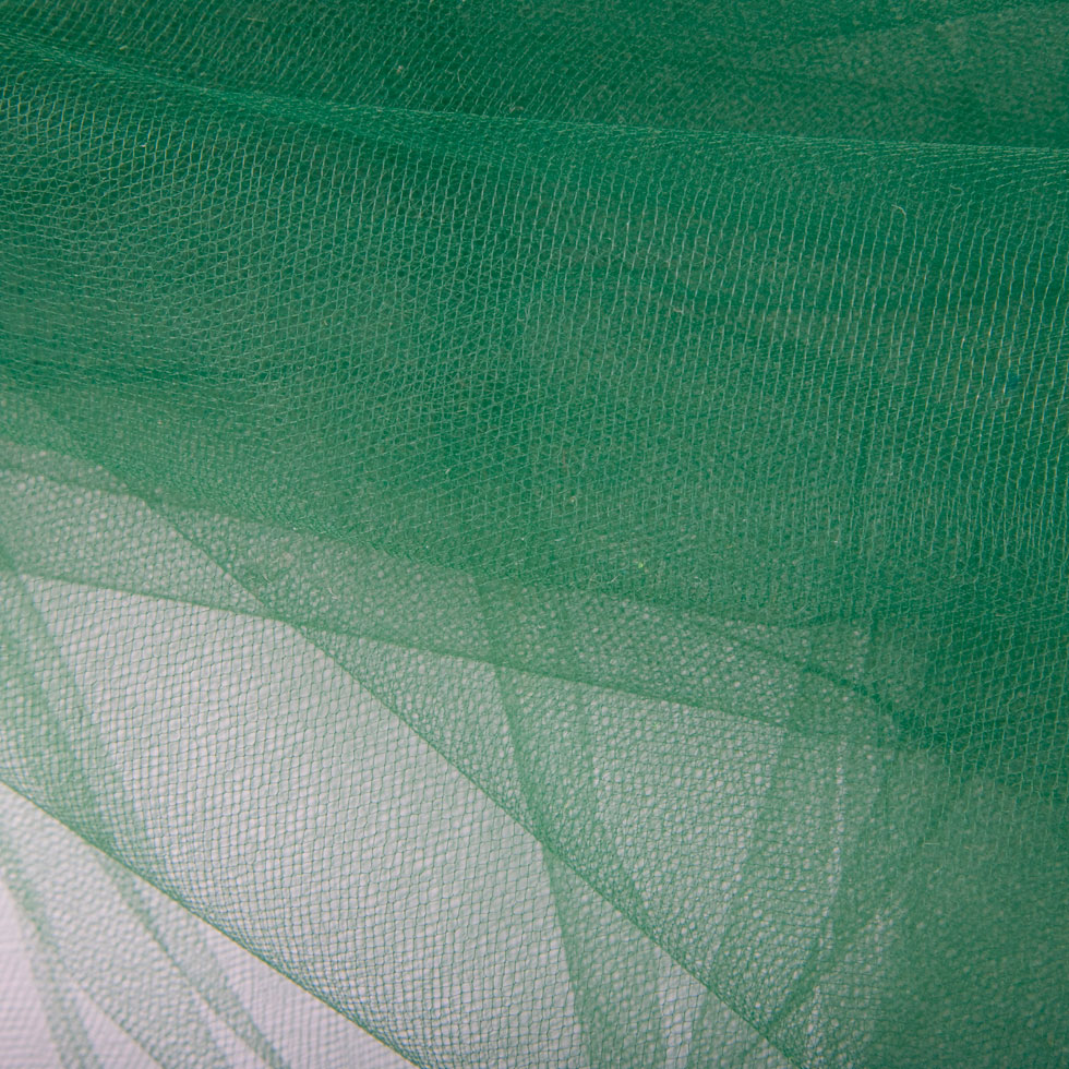 Emerald Wide Nylon Tulle