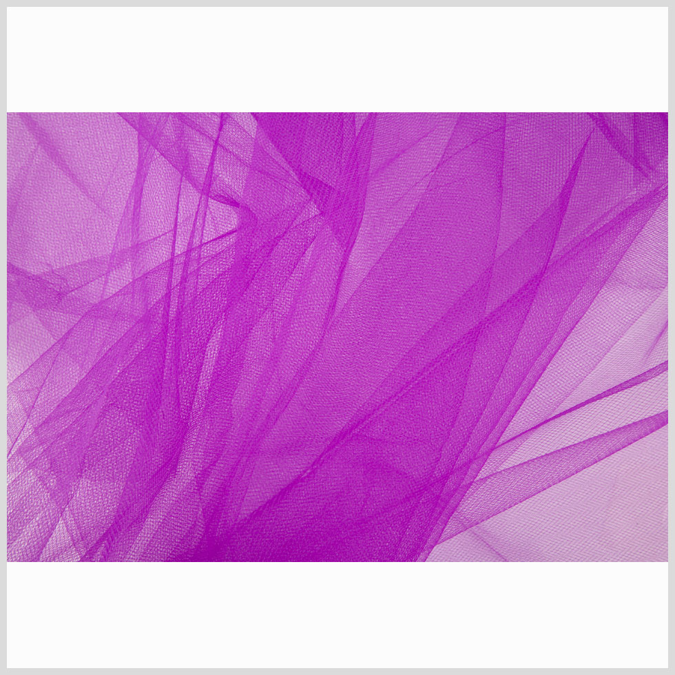Purple Wide Nylon Tulle - Full
