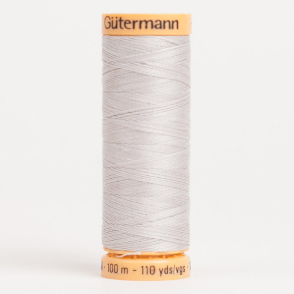 9090 Light Gray 100m Gutermann Cotton Thread