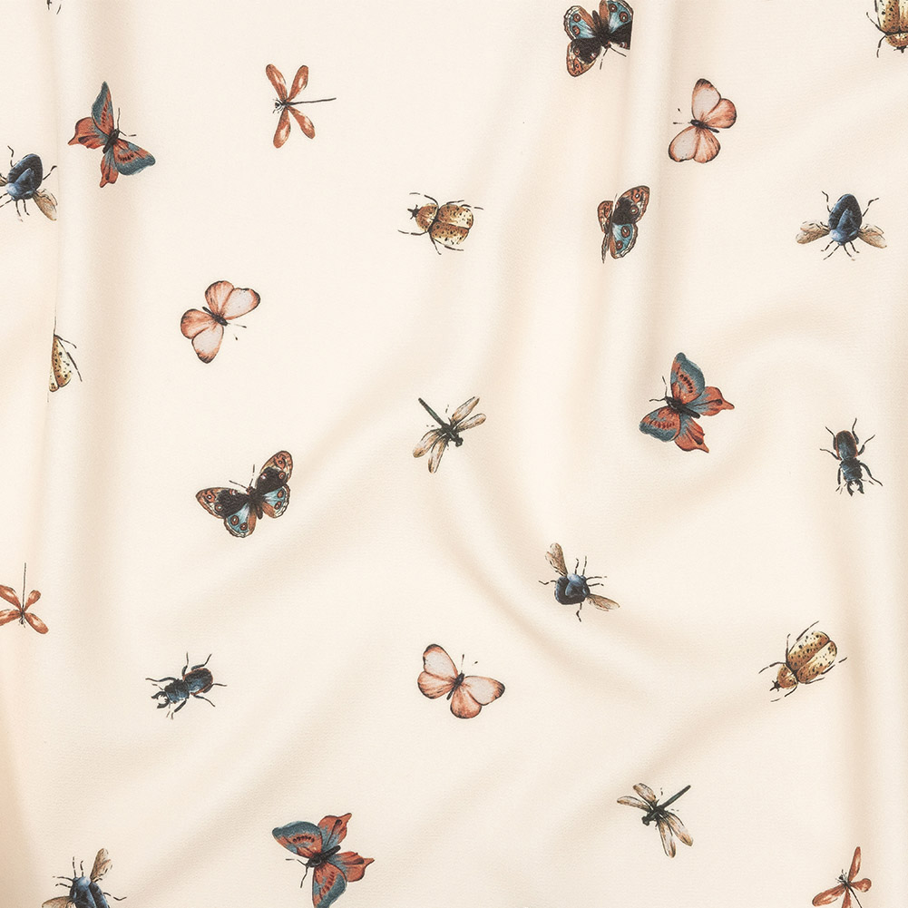 Mood Exclusive Butterfly Effect Stretch Polyester Crepe
