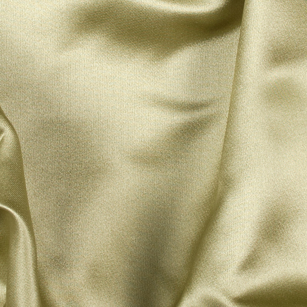 Nile Green Silk Duchesse Satin - Detail