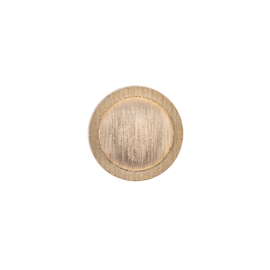 Italian Gold Plated Shank-Back Button - 20L/13mm | Mood Fabrics