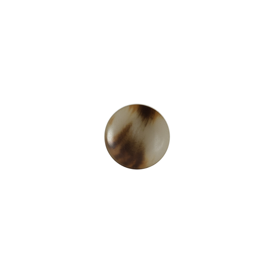 Italian Light Brown Matte Shank Back Button - 14L/9mm | Mood Fabrics
