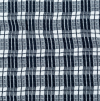 Midnight Navy Plaid Polyester Netting | Mood Fabrics