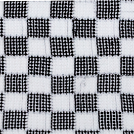 Black and White Checkered Guipure Lace - Lace - Other Fabrics - Fashion  Fabrics