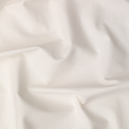 Coarse stretch Cotton Unbleached Off White - YES Fabrics