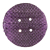 Royal Lilac Snakeskin Covered 4-Hole Button - 96L/61mm | Mood Fabrics