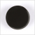 Black Glass Button - 28L/18mm | Mood Fabrics