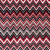 Red & Gray Flamestitch Velvet Tapestry | Mood Fabrics