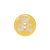 Italian Yellow Bear Plastic Button - 24L/15mm | Mood Fabrics