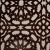 Bittersweet Brown Geometric Polyester-Acrylic-Flax Flocked Chenille | Mood Fabrics