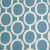 Spanish Blue/White Geometric Poly/Cotton Canvas | Mood Fabrics