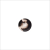 Italian Matte Black/White Rimmed 4-Hole Button - 24L/15mm | Mood Fabrics