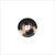 Italian Matte Black/White Rimmed 4-Hole Button - 32L/20mm | Mood Fabrics