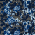 Royal Blue and Sea Foam Novelty Floral Embroidered Mesh | Mood Fabrics
