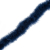 Dark Navy Marabou Feather Scarf | Mood Fabrics