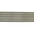 Italian Metallic Gold Elastic Trim with Sheer Stripes - 3.5
