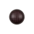 Italian Wine Checkered Plastic Button - 32L/20mm | Mood Fabrics