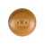 Italian Light Brown Faux Leather Plastic Button - 40L/25.5mm | Mood Fabrics