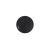 Italian Black Plastic Shank Back Button - 20L/12.5mm | Mood Fabrics