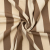 Brown Awning Striped Polyester Woven | Mood Fabrics