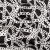 Mood Exclusive Italian Black and White Chains Digitally Printed Silk Charmeuse | Mood Fabrics