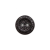 Italian Black Gravel 2-Hole Button - 24L/15mm | Mood Fabrics