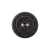 Italian Black Gravel 2-Hole Button - 36L/23mm | Mood Fabrics