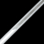 Italian White and Silver Reflective Grosgrain Ribbon - 1.0625
