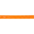 Italian Neon Orange Petersham Grosgrain Ribbon with Silicone Stripe - 1
