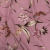 Mood Exclusive Pink Lavender Leaves of Change Stretch Cotton Twill | Mood Fabrics