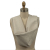 Delia Heathered Moonbeam and Quarry Tubular Cotton 1x1 Rib Knit | Mood Fabrics