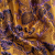 Metallic Antique Gold, Purple and Navy Floral Delight Luxury Brocade | Mood Fabrics