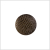 Brown Reptile Textured Plastic Shank Back Button - 32L/20mm | Mood Fabrics