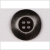 Gunmetal Metal Coat Button - 40L/25.5mm | Mood Fabrics